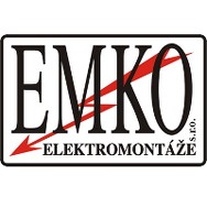 logo EMKO elektromontáže s.r.o. - elektroinstalace