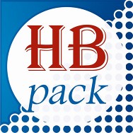 logo HB pack s.r.o. - Bublinková folie, sáčky, přířezy