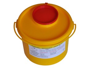 I.T.A. – Servisní s.r.o. BIOHAZARD KRÁSNÝ-ZDRAVOTNICKÁ TECHNIKA S.R.O. NÁDOBA NA INFEKČNÍ MATERIÁL 1 LITR