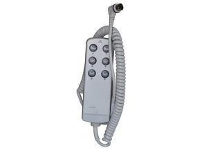 LINAK AS Group OVLADAČ ŠEDÝ 6 TLAČÍTEK / 13 PINU