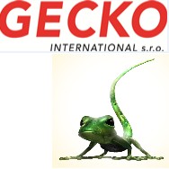 logo GECKO INTERNATIONAL s.r.o.