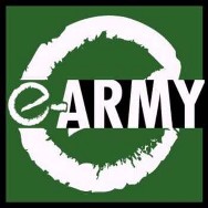 logo E-army - vojenské oblečení