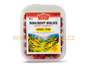 Rohlíkový boilies na plast.závěsu 14mm/40g