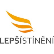 logo Lepší stínění, s.r.o., žaluzie, markýzy a rolety