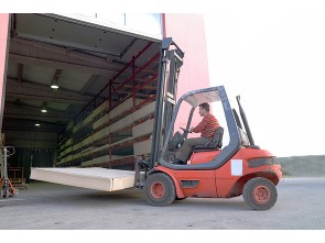 Přeprava stavebního materiálu