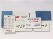 Reklamní zrcátko / Pocket mirror with your AD or LOGO / Taschenspiegel mit ihr LOGO oder Werbung ()