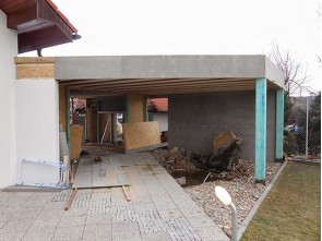 Přístavba domu, Troubsko
