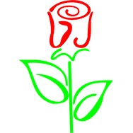 logo Květinářství ,,U růže‘‘