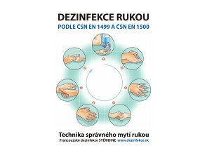 AREA Print DEZINFEKCE RUKOU DLE ČSN