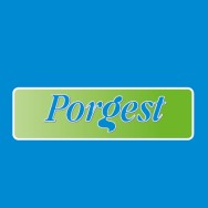 logo Porgest, a.s., korby, plošiny, motáže hydraulických systémů
