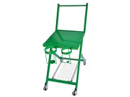 Prodejce: KRÁSNÝ - zdravotnická technika sro VOZÍK GREEN (pro odsávačky) - příslušenství nábytek