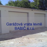 logo BABIČ, s.r.o. - garážová vrata