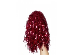 Pompony červené