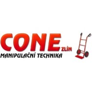 logo Cone Zlín – rudly, stavební kolečka a ruční vozíky