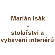 logo Marián Isák - Stolařství a zakázková výroba nábytku