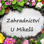 logo Zahradnictví U Mikešů - úprava zahrady