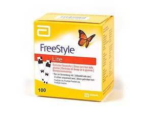 ABBOTT Diabetes Care, USA TESTOVACÍ PROUŽKY FREESTYLE LITE (100 kusů)