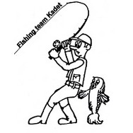 logo Rybářské potřeby Plzeň " U Kadeta"