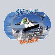 logo Ski Servis Nedvěd - Půjčovna lyží a snowboardů