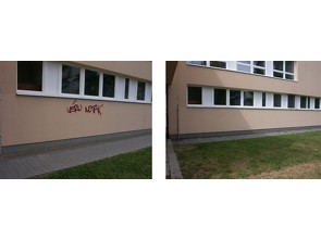 Odstranění graffiti