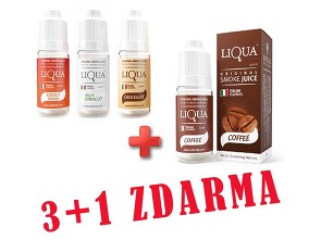 E-liquid LIQUA 10ml 3+1 ZDARMA