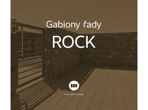 Gabionové ploty a gabiony Mazurek, řada ROCK