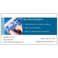 logo Ing. Petra Hynštová, daňový poradce ev.č. 4816