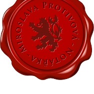 logo JUDr. Miroslava Protivová - notářka