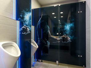 WC kabiny a sanitární příčky