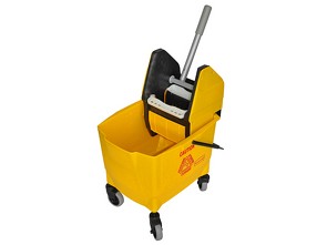 RUBBERMAID, Switzerland ÚKLIDOVÝ VOZÍK COMBO (žlutý)