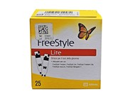 ABBOTT Diabetes Care, USA TESTOVACÍ PROUŽKY FREESTYLE LITE (25 kusů)