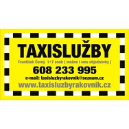logo Taxislužby Rakovník František Černý