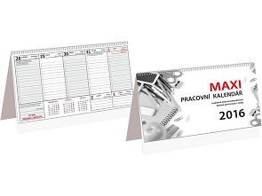 Stolní pracovní kalendář MAXI