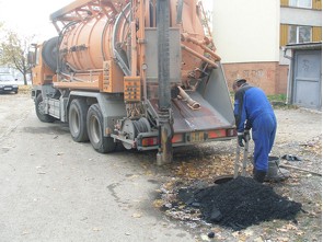 Čištění kanalizace