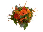 Oranžová kytice ()