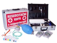 Kompletátor  soupravy: KRÁSNÝ - zdravotnická technika s.r.o. RESUSCITAČNÍ KUFR S OXYGENOTERAPIÍ