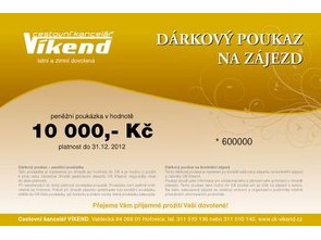 Dárkové poukazy