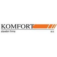 logo KOMFORT,a.s. - stavební firma