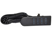 LINAK AS Group ČERNÝ OVLADAČ 4 TLAČÍTKA / 7 PINU