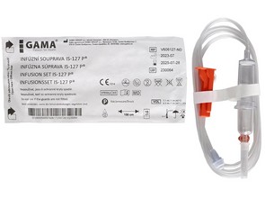 GAMA GROUP, a.s. INFUZNÍ SET IS-127 P (5 kusů)
