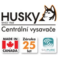 logo Centrální vysavače HUSKY