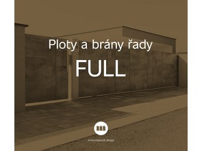 Kovové ploty a brány Mazurek, řada FULL