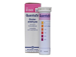 ORAPI Europe, Francie QUANTOFIX GLUTARALDÉHYDE - Testovací proužky