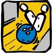 logo Pizzeria a bowling