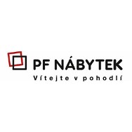 logo PF NÁBYTEK spol. s r.o. ‒ Moderní kožené sedací soupravy