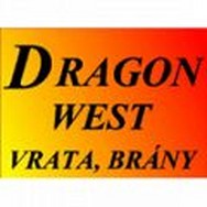 logo DragonWest – garážová vrata a brány