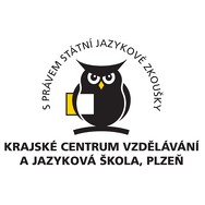 logo Krajské centrum vzdělávání a Jazyková škola s právem státní jazykové zkoušky
