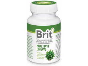 Brit Multivit Chews with Aloe Vera 60 tbl.