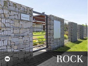 Gabionové ploty Mazurek, řada ROCK