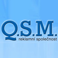 logo Q.S.M., spol. s r. o. - Velkoplošný tisk